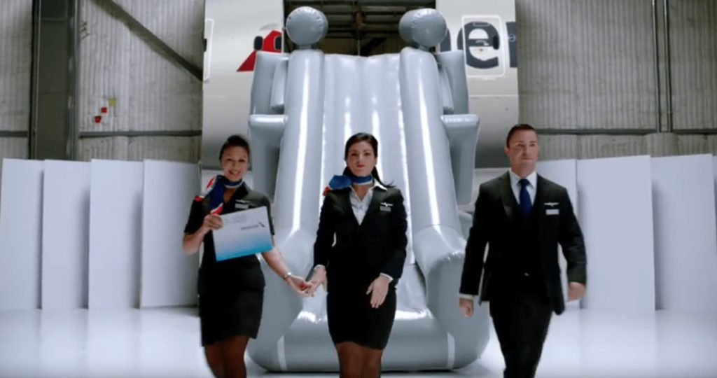 American Airlines' new safety video is so trippy, we love it