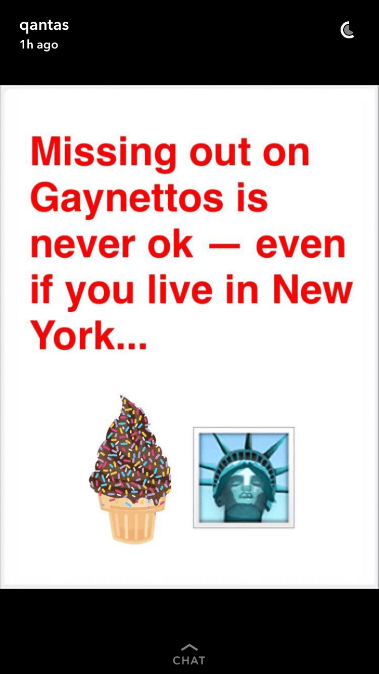 Qantas delivers 'Gaynettos' to desperate Aussie living in NYC 33 img_4830