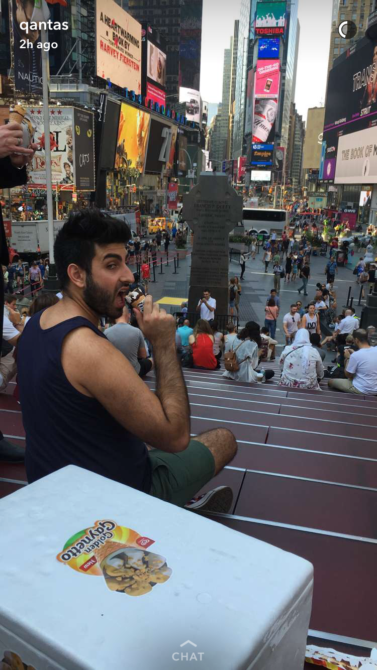 Qantas delivers 'Gaynettos' to desperate Aussie living in NYC 40 img_4872