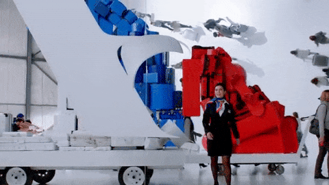 American Airlines' new safety video is so trippy, we love it 23 giphy-4