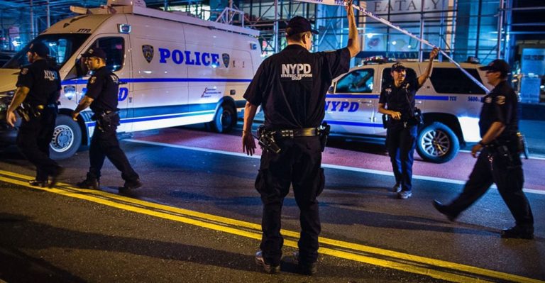 Bomb blast in NYC a suspected terrorist attack