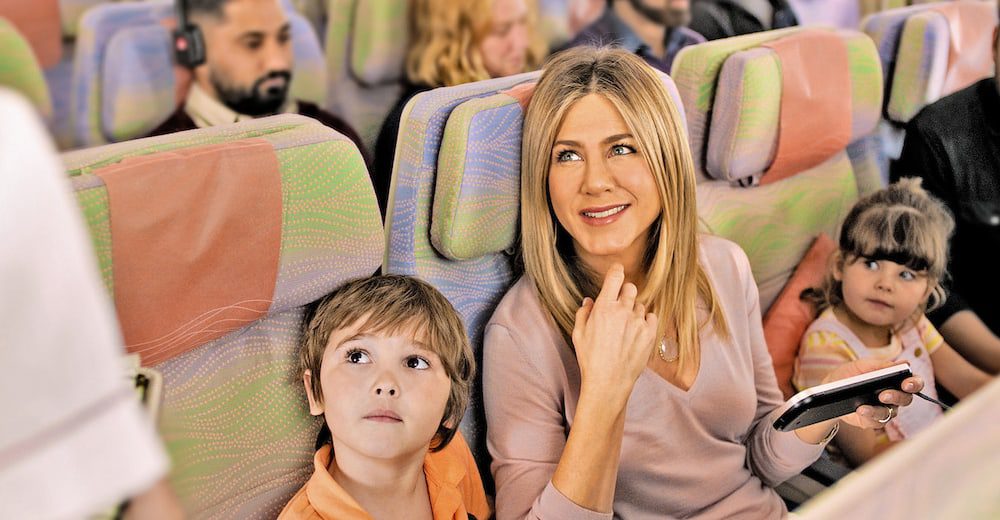 Jennifer Aniston plays co-pilot in adorable new Emirates ad