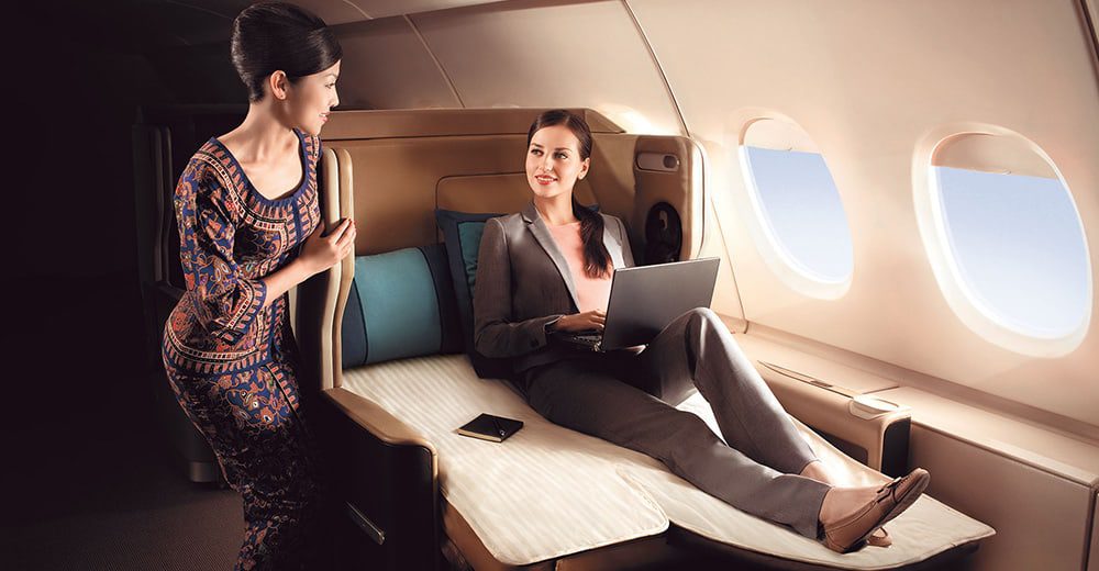 That Singapore Airlines full flat-bed in Business Class is coming to Brissie