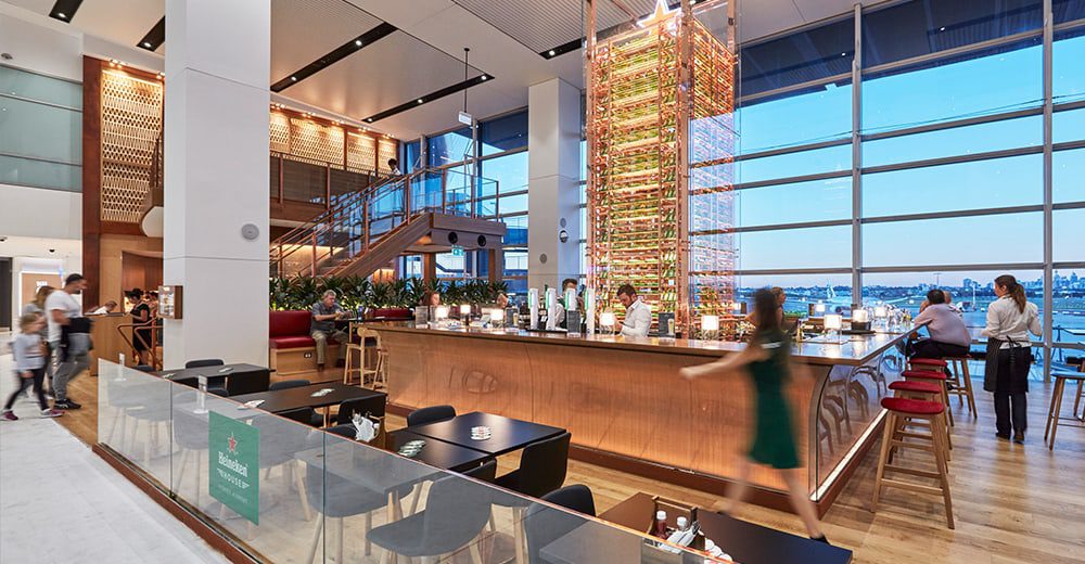 Heineken House opens at Sydney Airport’s T1 International terminal