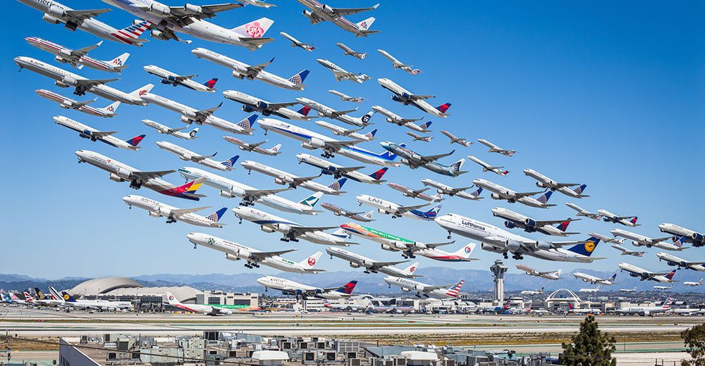 Amazing aviation: Air traffic never looked so good