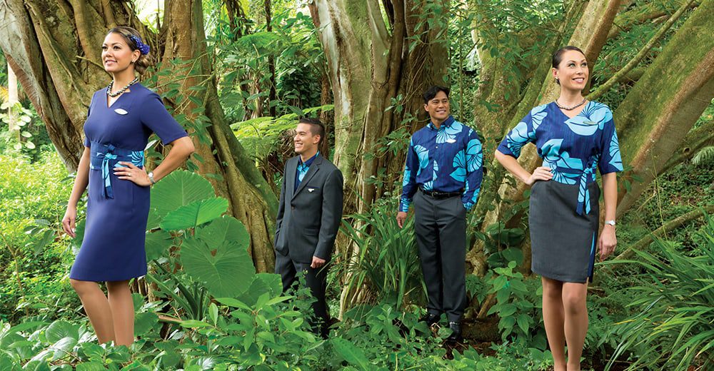 Hawaiian Airlines unveils new lehua blossom uniforms