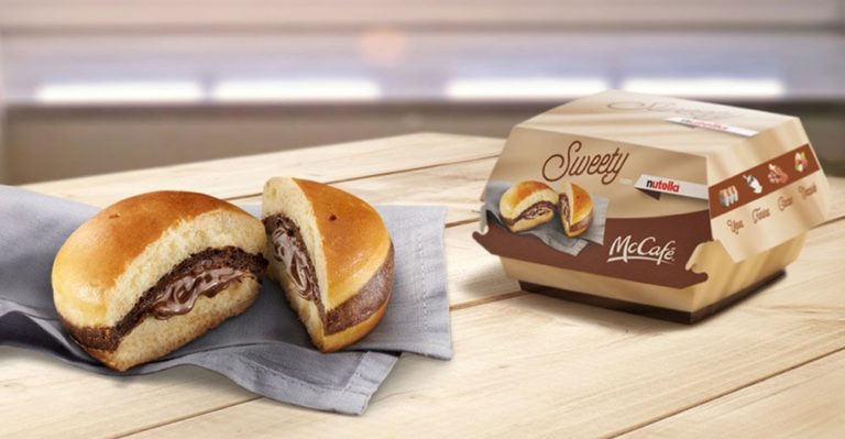 McDonald’s Italy puts the Nutella burger on the menu