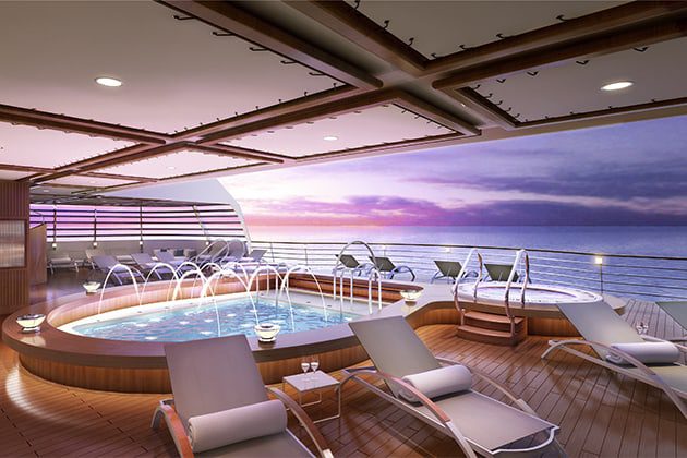 You won't believe who Seabourn got to speak on one of its cruises...