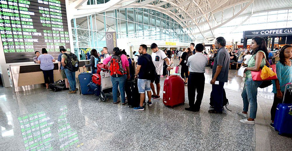 Why do people queue so early for flights? Expert reveals why