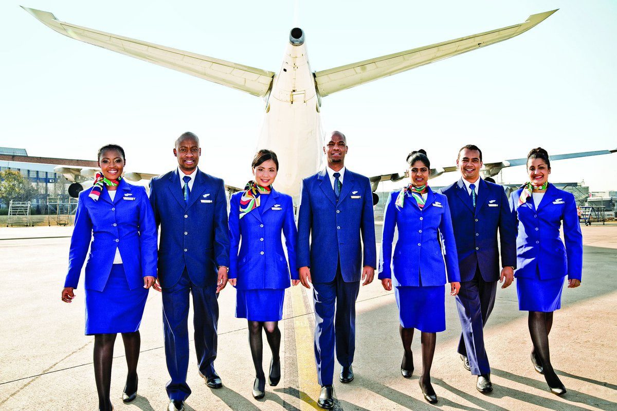 south african airways staff travel