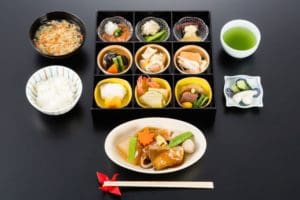 JAL Business Class Meal