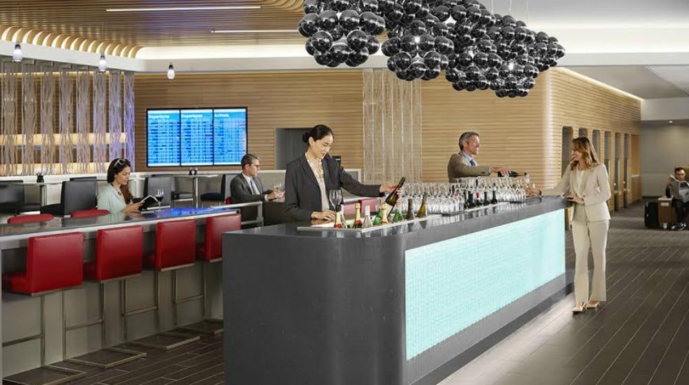 Go inside American Airlines' completely renovated lounge at JFK