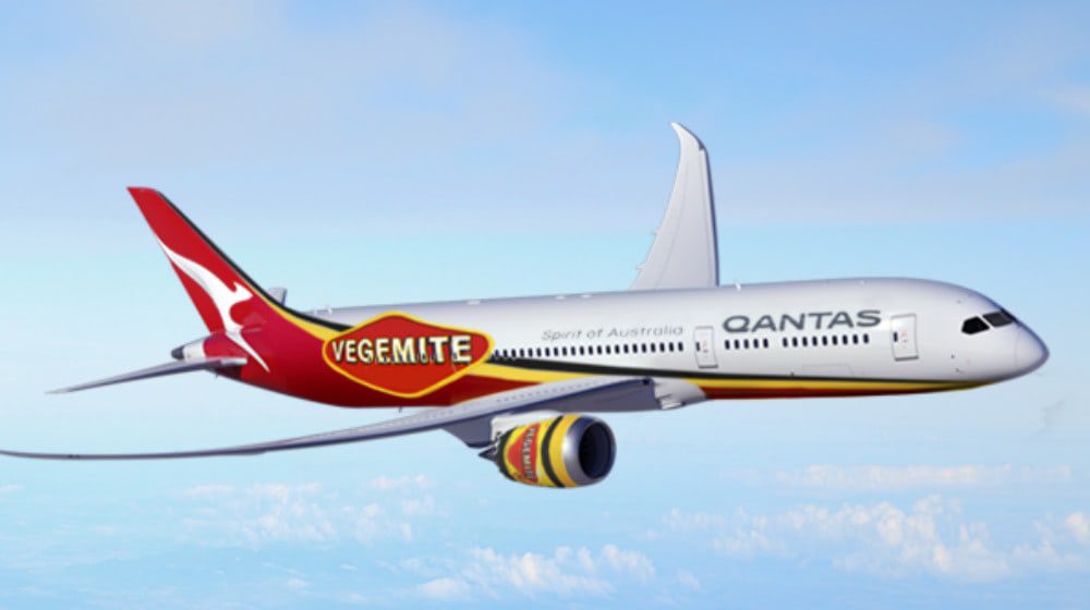 One of Qantas' Dreamliners may actually be named 'Vegemite'