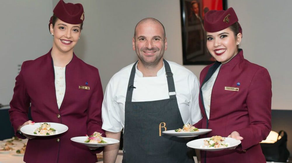 MAMMA MIA! Qatar Airways cooks up more Greek food with George Calombaris