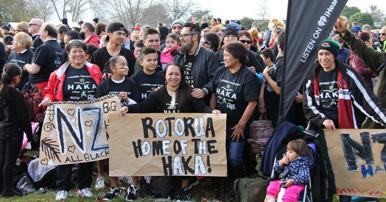 Rotorua New Zealand smashes world record for largest haka ever