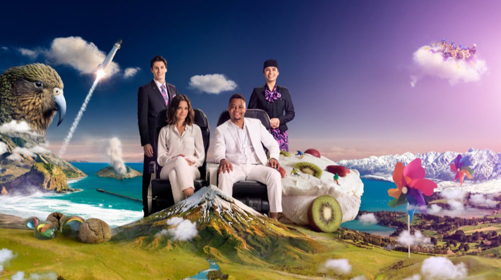 Air NZ's new safety video is here! Its 'Fantastical' with Katie Holmes & Cuba Gooding Jr.