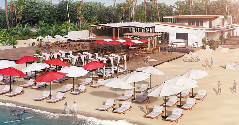 Check into the world's first airport beach lounge thanks to Branson