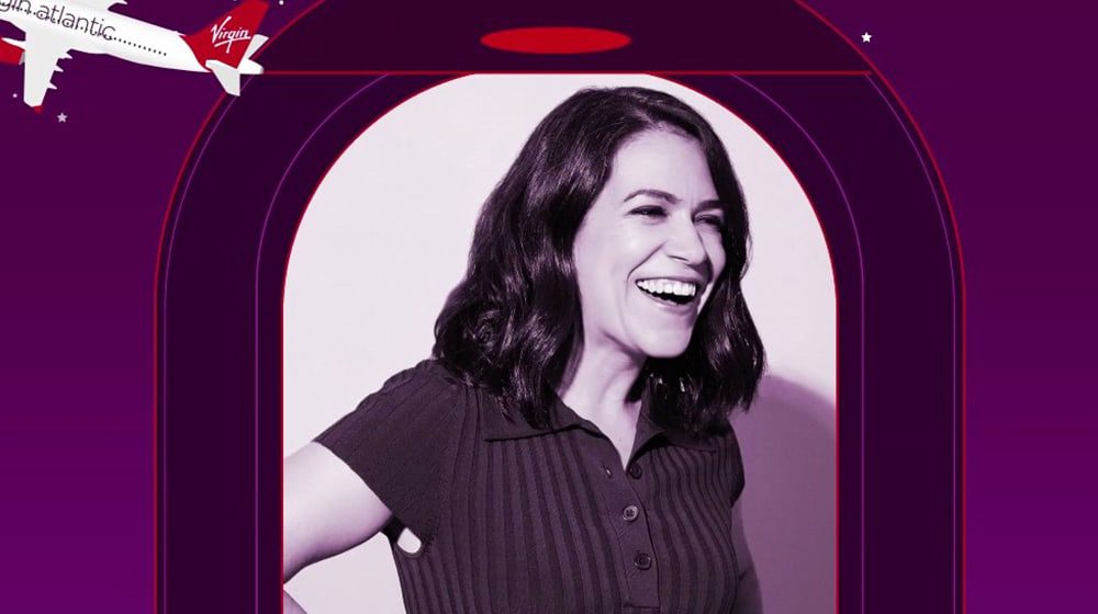 VIRGIN ATLANTIC HOSTS INFLIGHT COMEDY FESTIVAL WITH ABBI FROM BROAD CITY