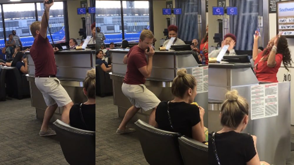 Southwest Airlines turns boring waits at the airport into hilarious karaoke sessions