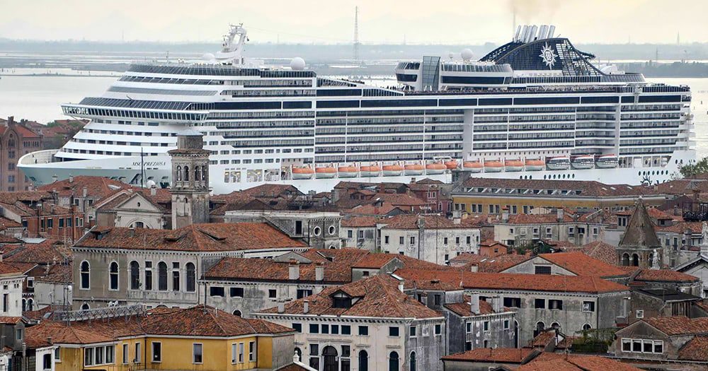 Venice bans giant cruise ships and Venetians are thrilled about it