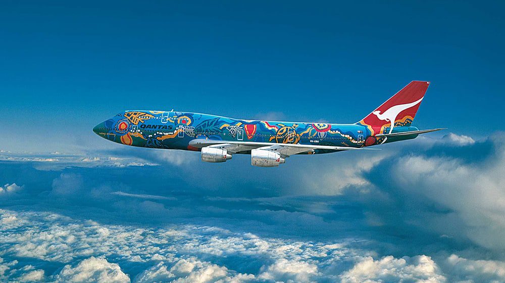 Qantas adopts the indigenous spirit of Australia in special Dreamliner livery