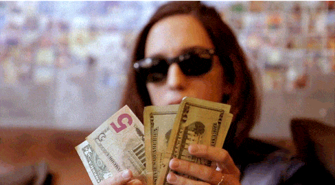 counting money gif