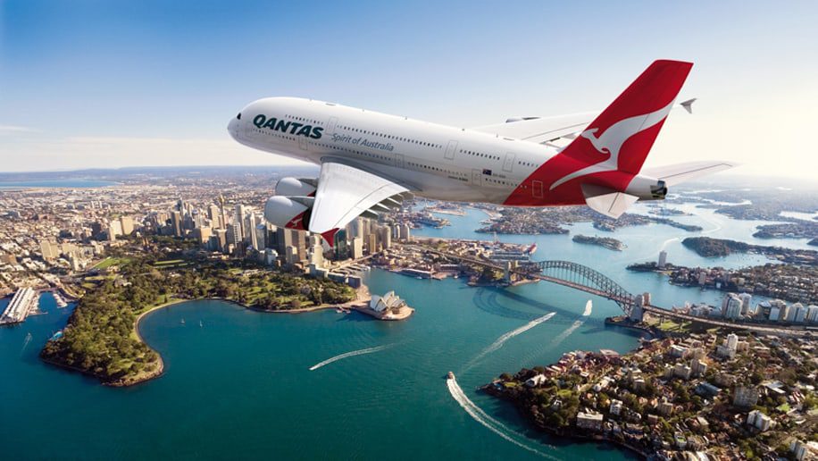 Qantas Fleet A380 Sydney karryon