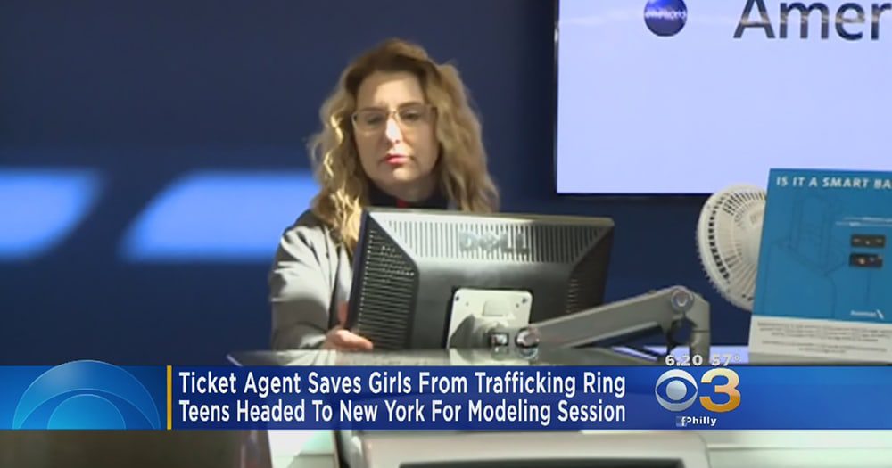 AWESOME: Airline hero saves girls from human trafficking
