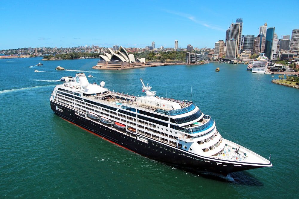 Azamara's inaugural World Journey prepares to sail from Sydney