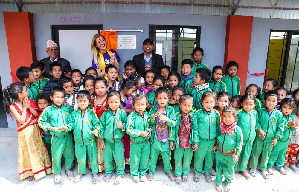 U by Uniworld helps Nepal recovery by building new school