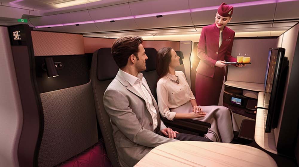 GET COMFY: Qatar Airways' lush Qsuite Business Class is coming to Australia
