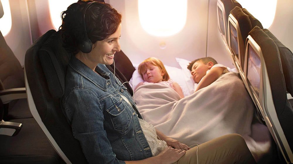 ADDED COMFORT: Air New Zealand enhances its Economy Skycouch