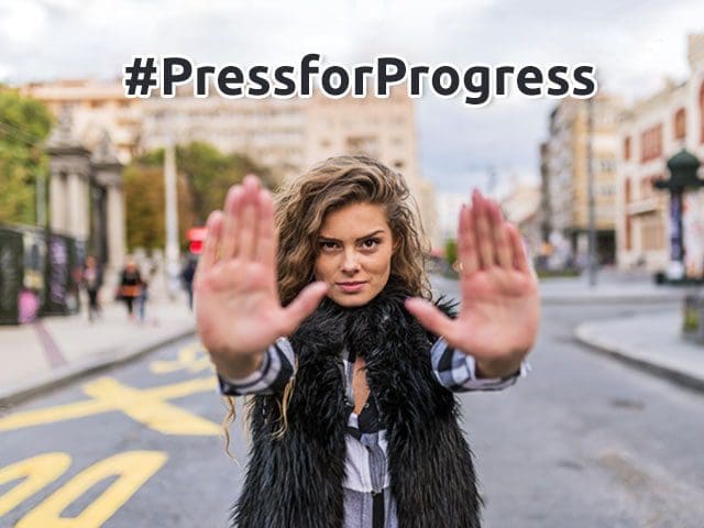 press for prgoress