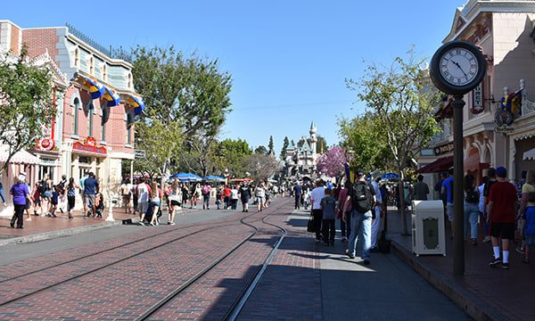 Disneyland Red Brick Road