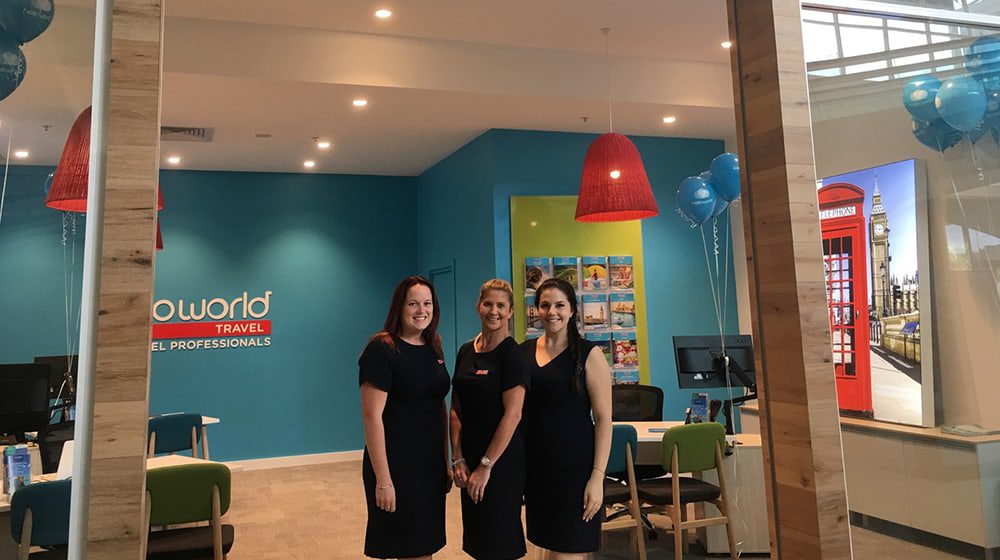 TRAVEL AGENTS ARE THRIVING: A new travel agency opened its doors in NSW