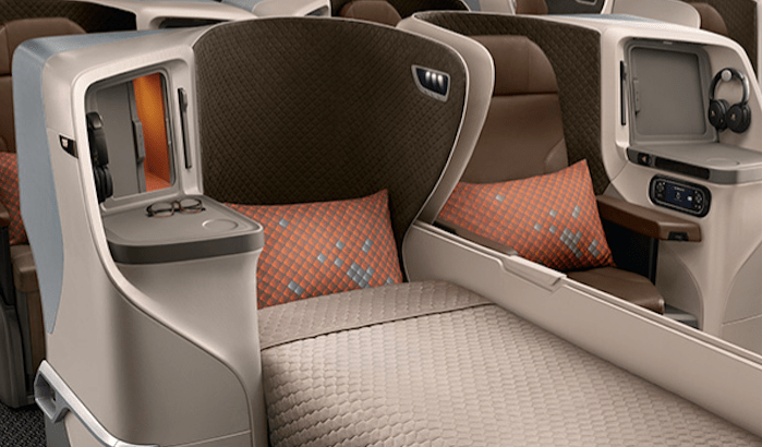 FIRST LOOK at Singapore Airlines' new Dreamliner Business Class coming to PERTH 11 Singapore Airlines Dreamliner Business Class 4