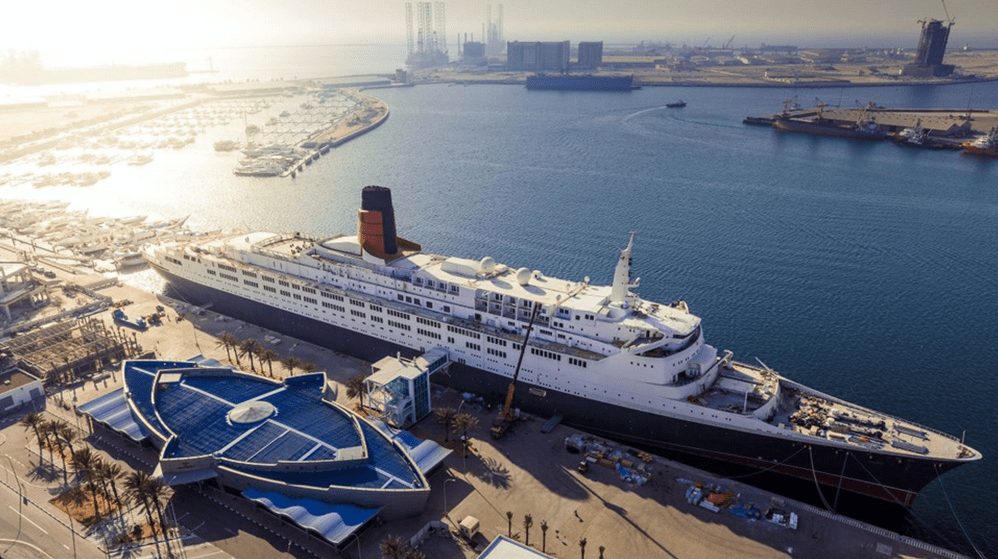 Spend a night on the QE2, the floating hotel in Dubai