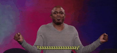 Yay congratulations gif