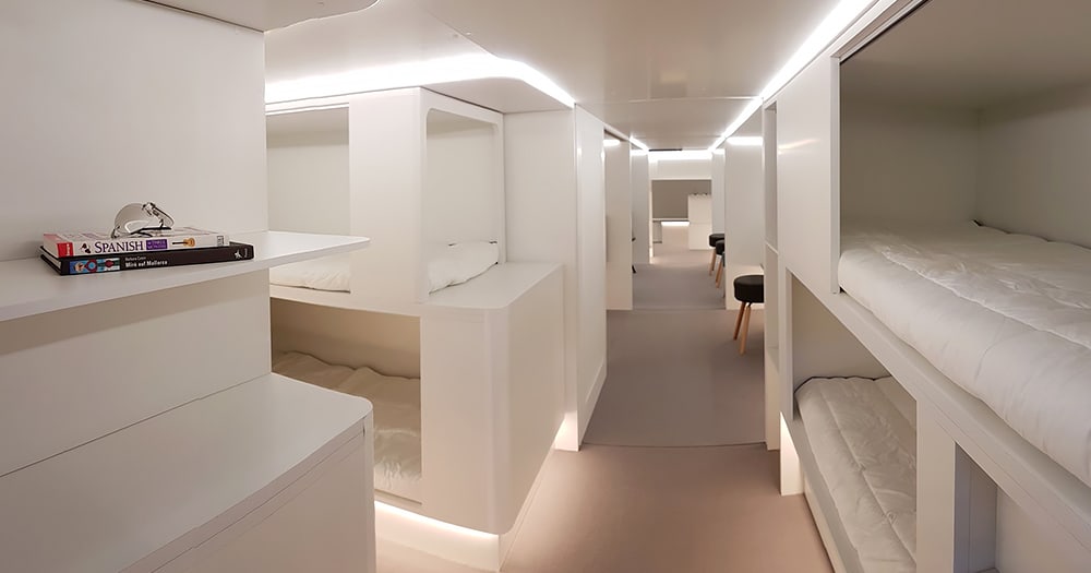 SLEEPER BEDS IN THE CARGO HOLD? Airbus say it'll happen by 2020