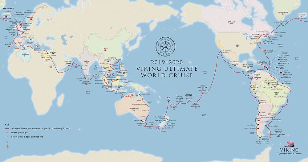 245 DAYS AT SEA: The world’s longest round-the-world cruise with Viking