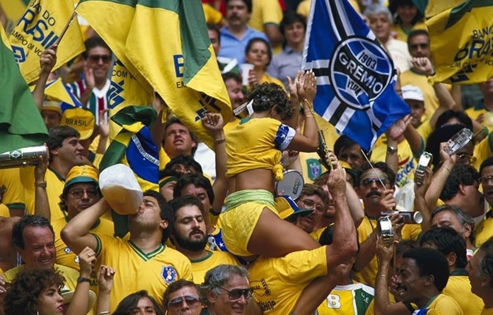 WORLD'S LOUDEST FLIGHT: It was full of excited Brazilians flying to World Cup