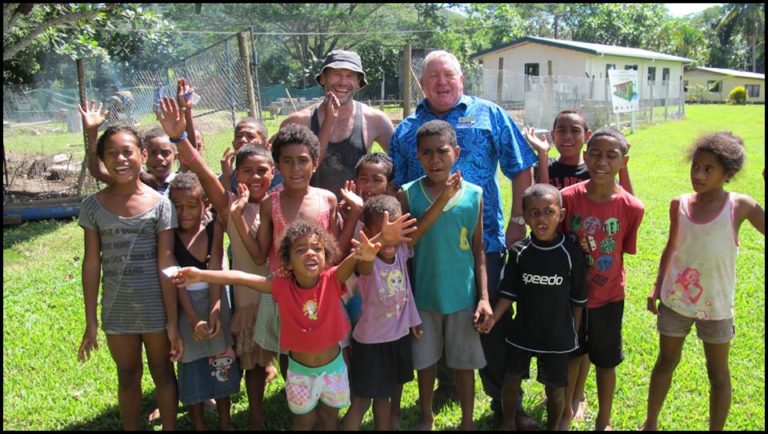 GIVING BACK: This travel GM goes back to school to help build the future in FIJI