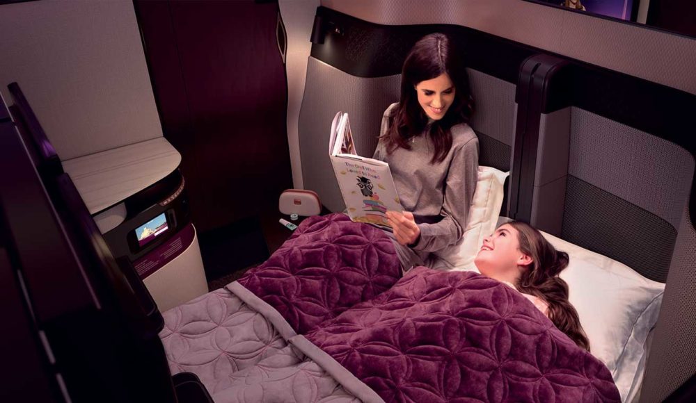 QSUITE DOWN UNDER: Qatar will launch Qsuite on its Canberra route next month