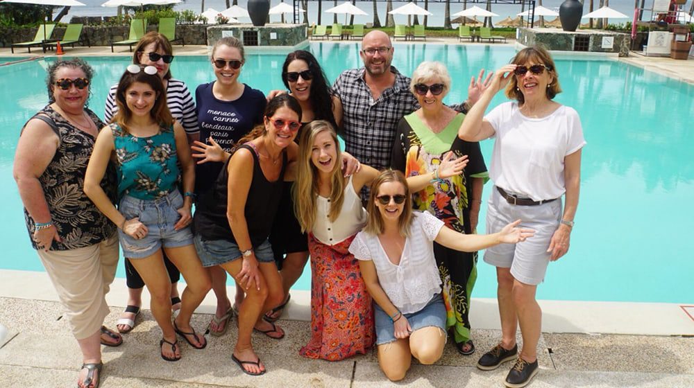 PICTURES: 9 Helloworld Travel Agents relax in 2 Club Med resorts