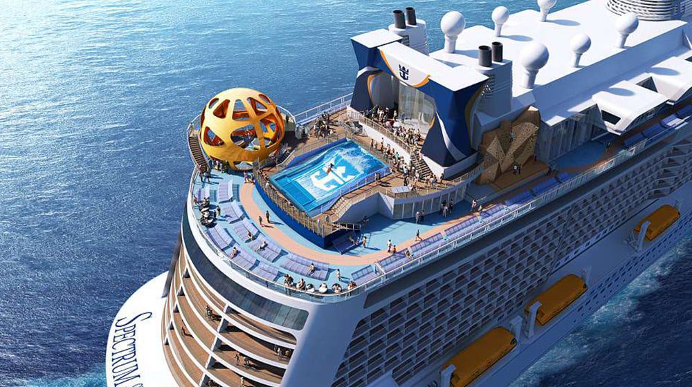 BUNDLES OF FUN: Royal Caribbean's next cruise ship will have a BUNGEE experience