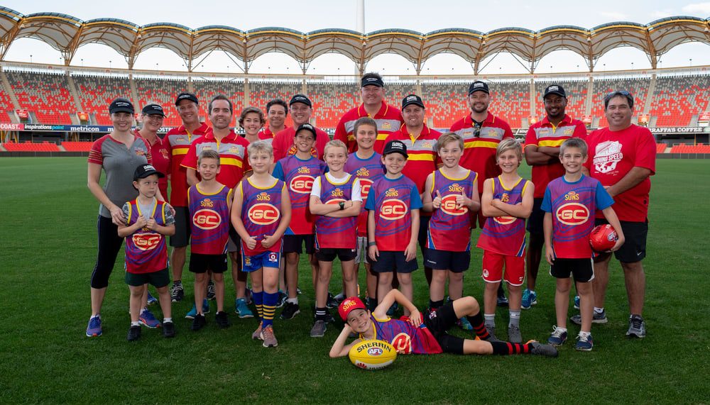 VIP SESSION: Flight Centre gets physical with Gold Coast Sun players