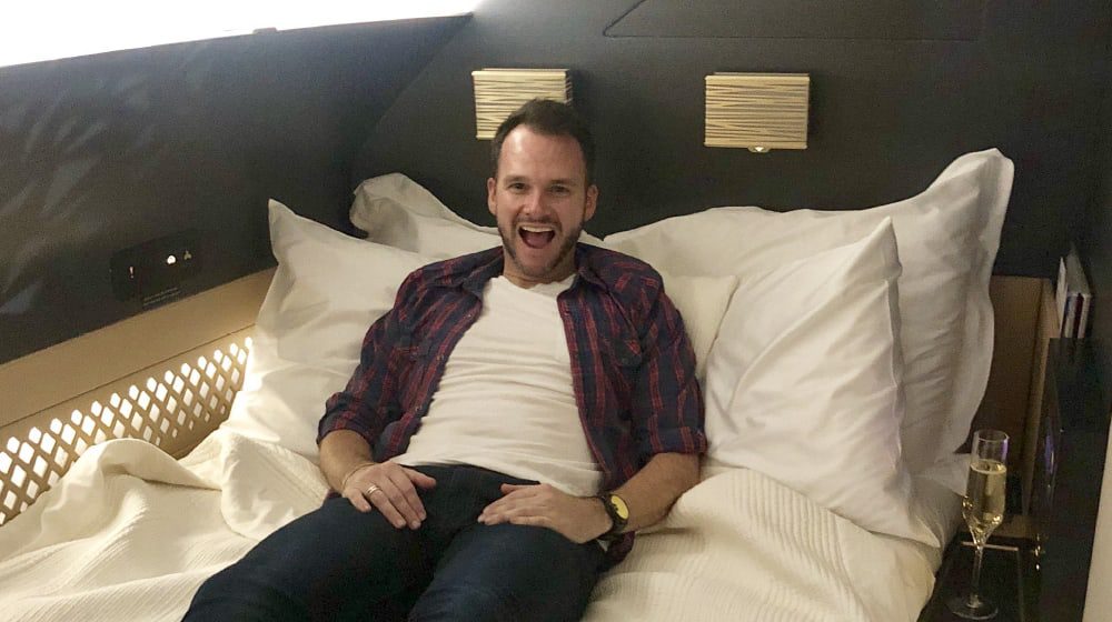 AGENT TALES: Flight Centre's Ben lives it up FOR FREE in Etihad's Residence