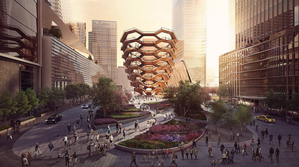 NEW YORK CITY's new neighbourhood, Hudson Yards, is officially open