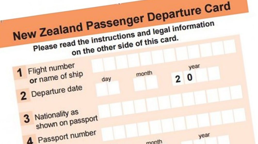 GOING, GOING, GONE: New Zealand joins Australia in dumping departure cards