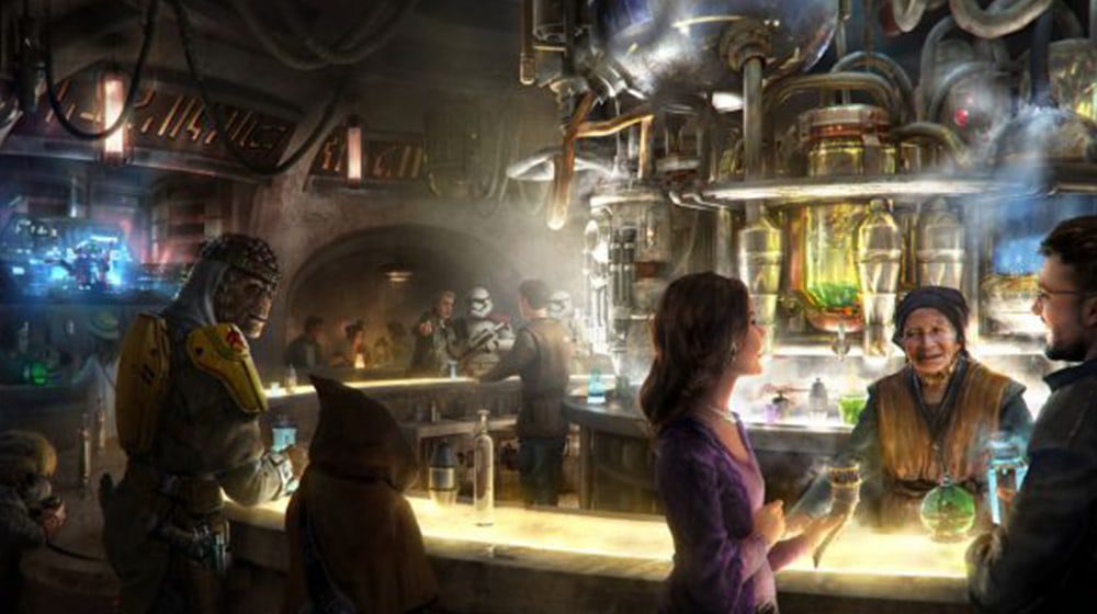 COMING TO DISNEYLAND: A Star Wars-themed cantina serving alcohol